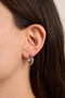 Heliophilia Silver Pendientes de Plata con Recubrimiento de Laca